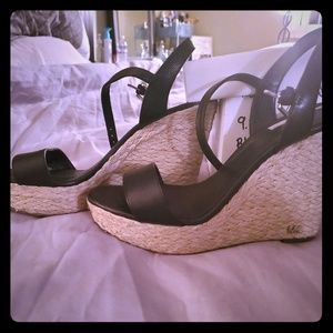 MK wedge heels